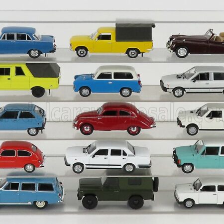 VETRINA DISPLAY BOX 1/43 ACCESSORIES | ESPOSITORE APERTO - FOR AUTO 1/43 1/64 - CARS NOT INCLUDED - Lungh.LENGHT cm 36.8 X Largh.WIDTH cm 6.7 X Alt.HEIGHT cm 24.3 (altezza utile tra i ripiani cm 4.5 inner height among shelves) | /