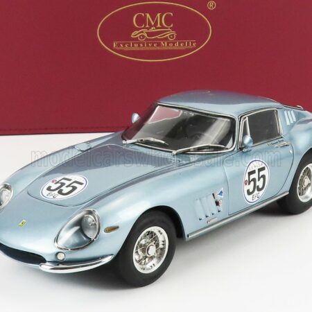 CMC 1/18 FERRARI | 275 GTB/C COMPETIZIONE ch.9057 N 55 1966 | LIGHT BLUE MET