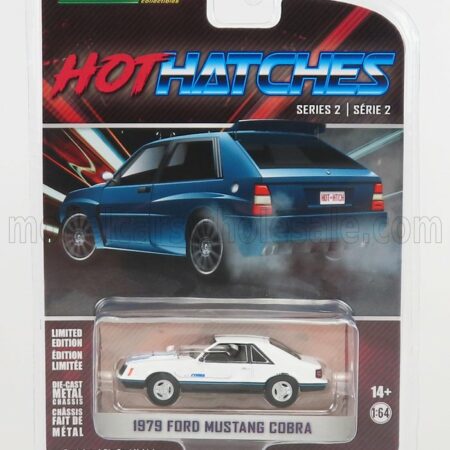 GREENLIGHT 1/64 FORD USA | MUSTANG COBRA COUPE 1979 | WHITE