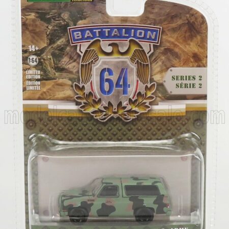 GREENLIGHT 1/64 CHEVROLET | M1009 CUCV US ARMY 1985 | MILITARY CAMOUFLAGE