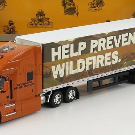 GREENLIGHT 1/64 MACK | ANTHEM TRUCK 2019 - HELP PREVENT WILDFIRES SMOKEY BEAR | LIGHT BROWN WHITE