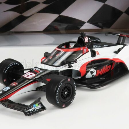 GREENLIGHT 1/18 CHEVROLET | TEAM COYNE RACING N 18 INDIANAPOLIS INDY 500 SERIES 2022 DAVID MALUKAS | WHITE BLACK