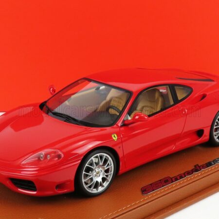 BBR-MODELS 1/18 FERRARI | 360 MODENA F1 GEAR BOX CHALLENGER GRILL 1999 - CON VETRINA - WITH SHOWCASE | ROSSO CORSA 322 - RED