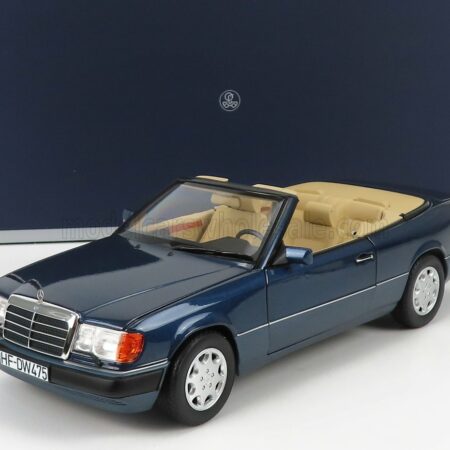 NOREV 1/18 MERCEDES BENZ | E-CLASS 300CE 24V (A124) CABRIOLET OPEN 1991 | NAUTICAL BLUE MET