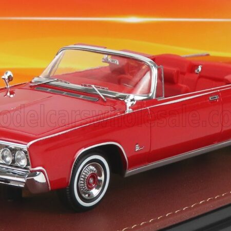 GLM-MODELS 1/43 IMPERIAL | CROWN CONVERTIBLE SOFT-TOP OPEN 1964 | RED