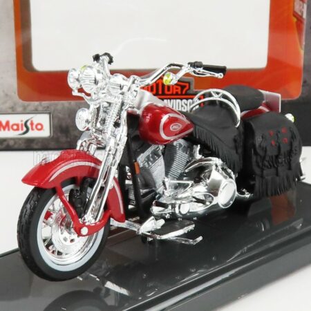 MAISTO 1/18 HARLEY DAVIDSON | FLSTS HERITAGE SPRINGER 1999 | RED