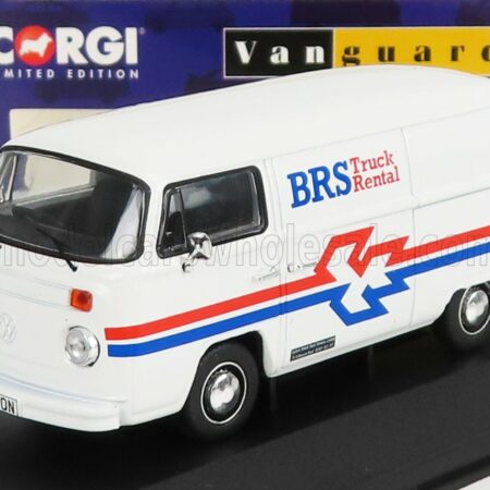 VANGUARDS 1/43 VOLKSWAGEN | T2 PANEL VANBRS TRUCK RENTAL 1965 | WHITE