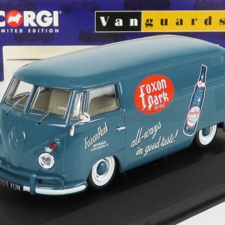 VANGUARDS 1/43 VOLKSWAGEN | T1 PANEL VAN FOXON PARK 1962 | BLUE