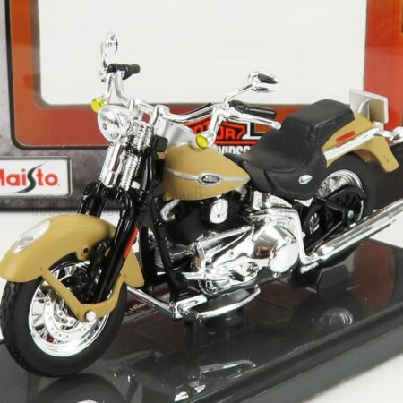 MAISTO 1/18 HARLEY DAVIDSON | FLSTCI SOFTAIL SPRINGER CLASSIC 2005 | SAND