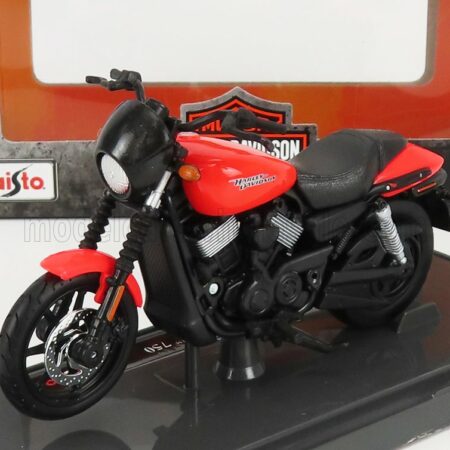 MAISTO 1/18 HARLEY DAVIDSON | STREET 750 2015 | RED BLACK