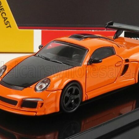 PARAGON-MODELS 1/64 PORSCHE | GT RUF CTR3 CLUBSPORT 2012 | ORANGE