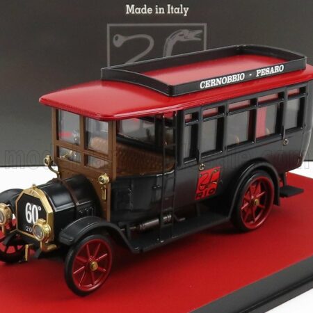 RIO-MODELS 1/43 FIAT | 18BL AUTOBUS 1922 - 60th ANNIVERASARY RIO-MODELS 1962-2022 | BLACK RED