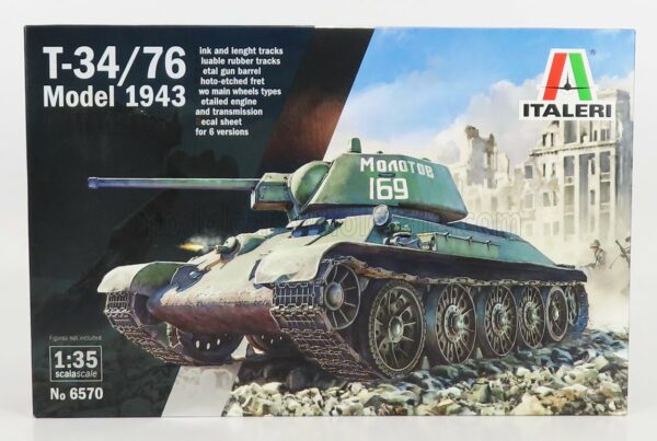 ITALERI 1/35 KAMPFPANZER | T-34/76 TANK MILITARY 1943 | /