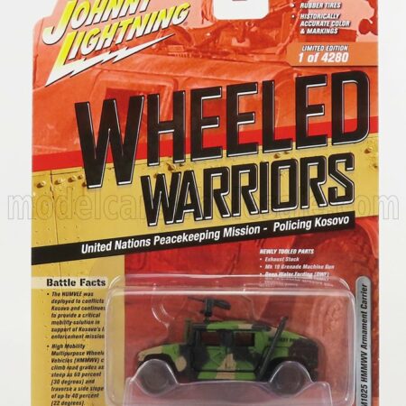 JOHNNY LIGHTNING 1/64 HUMMER | HUMVEE MILITARY 1996 | MILITARY CAMOUFLAGE