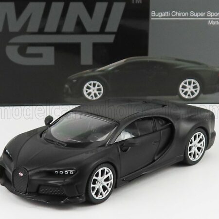 TRUESCALE 1/64 BUGATTI | CHIRON SUPER SPORT 2018 | MATT BLACK