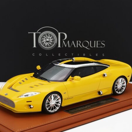 TOPMARQUES 1/18 SPYKER | C8 AILERON 2011 | YELLOW MET