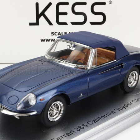 KESS-MODEL 1/43 FERRARI | 365 CALIFORNIA SPIDER CLOSED 1966 | BLUE