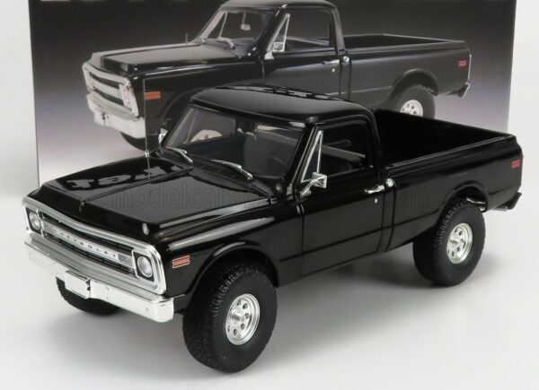 ACME-MODELS 1/18 CHEVROLET | K-10 PICK-UP 4x4 1970 | BLACK