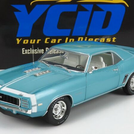 ACME-MODELS 1/18 CHEVROLET | CAMARO RS350 COUPE 1969 | LIGHT BLUE MET