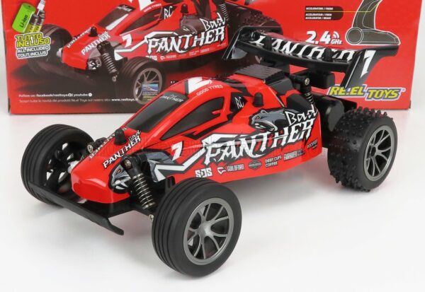 RE-EL TOYS 1/16 BUGGY | BULLET BAD PANTER R/C N 7 RACING 2000 | RED