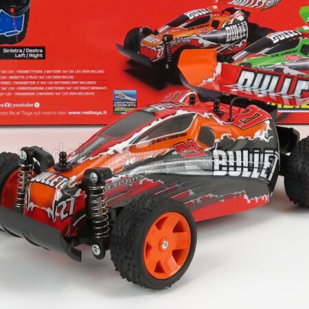 RE-EL TOYS 1/18 BUGGY | BULLET R/C N 27 RACING 2000 | ORANGE BLACK