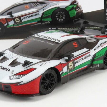 RE-EL TOYS 1/24 LAMBORGHINI | HURACAN GT3 N 5 RACING 2019 | WHITE GREEN RED