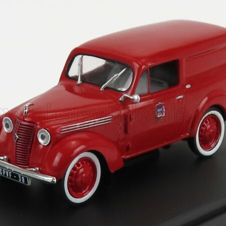 EDICOLA 1/43 RENAULT | JAVAQUATRE VAN SAPEURS POMPIERS 1953 | RED