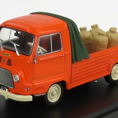 EDICOLA 1/43 RENAULT | ESTAFETTE PICK-UP 1960 | ORANGE GREEN