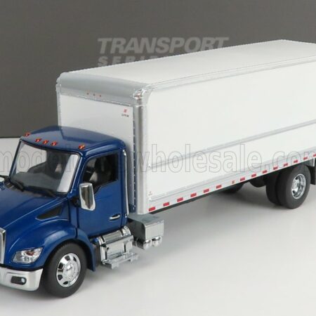 DM-MODELS 1/32 KENWORTH | T280 TRUCK CASSONATO 2010 | BLUE WHITE