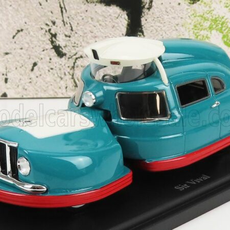 AUTOCULT 1/43 SIR | VIVAL USA 1958 | TURQUOISE DARK RED