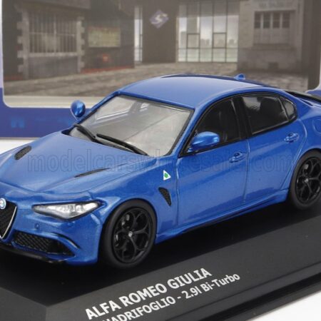 SOLIDO 1/43 ALFA ROMEO | GIULIA QUADRIFOGLIO 2016 | BLUE