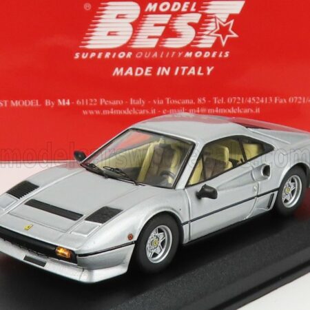 BEST-MODEL 1/43 FERRARI | 208 GTB TURBO SALONE AUTOMOBILE TORINO 1982 | SILVER