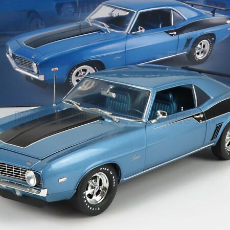 ACME-MODELS 1/18 CHEVROLET | CAMARO COPO COUPE 1969 | LIGHT BLUE BLACK