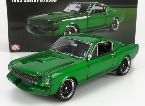 ACME-MODELS 1/18 FORD USA | MUSTANG SHELBY GT 350R COUPE 1965 | GREEN