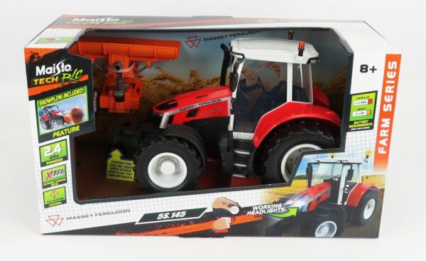 MAISTO 1/16 MASSEY FERGUSON | 5S.165 TRACTOR 2020 | RED GREY