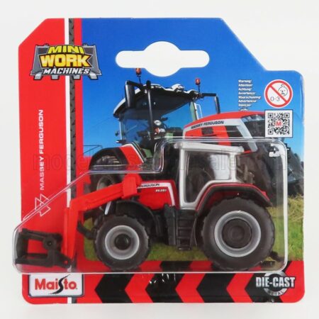 MAISTO 1/64 MASSEY FERGUSON | 8S.265 TRACTOR 2020 | RED GREY