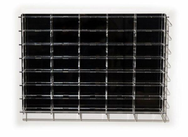 ATLANTIC 1/64 VETRINA DISPLAY BOX | ESPOSITORE - FOR 35 CARS 1/64 Lungh.LENGHT cm 56.0 X Largh.WIDTH cm 8.0 X Alt.HEIGHT cm 38.0 (altezza utile tra i ripiani cm 4.5 inner height among shelves) | PLASTIC DISPLAY