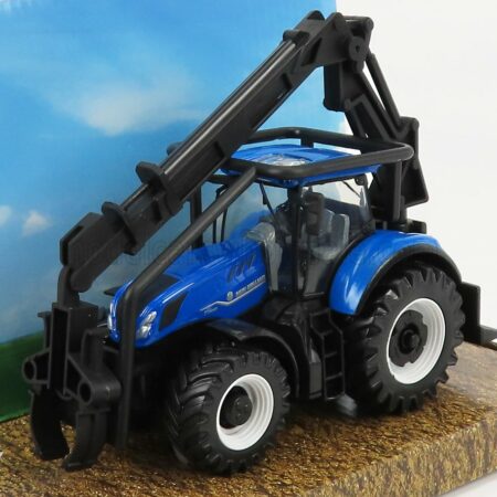 BURAGO 1/50 NEW HOLLAND | T7.315 TRACTOR 2016 | BLUE WOOD