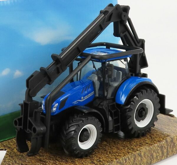 BURAGO 1/50 NEW HOLLAND | T7.315 TRACTOR 2016 | BLUE WOOD