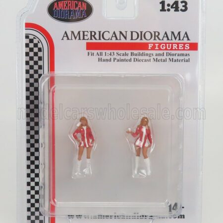 AMERICAN DIORAMA 1/43 FIGURES | RACE DAY - SET 6 | VARIOUS