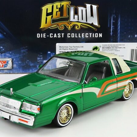 MOTOR-MAX 1/24 BUICK | REGAL CUSTOM 1987 | GREEN