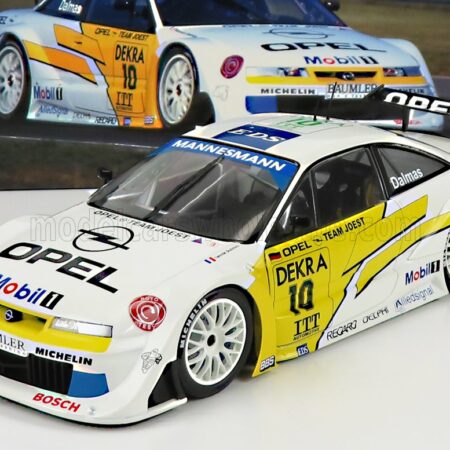 WERK83 1/18 OPEL | CALIBRA V6 4X4 OPEL TEAM JOEST N 10 ITC 1995 YANNICK DALMAS | WHITE YELLOW