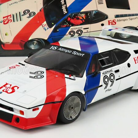 WERK83 1/18 BMW | M1 PROCAR TEAM BMW MOTORSPORT N 99 BMW M1 PROCAR SERIES 1979 TOINE HEZEMANS | WHITE RED BLUE