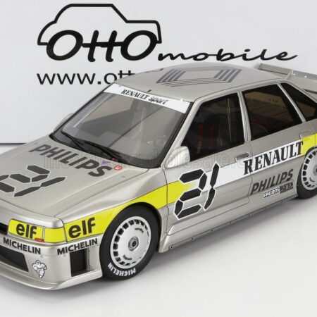 OTTO-MOBILE 1/18 RENAULT | R21 2.L TURBO N 21 SUPERPRODUCTION SEASON 1988 J.L.BOUSQUET | SILVER YELLOW