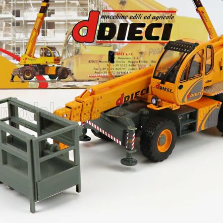 ROS-MODEL 1/32 DIECI | PEGASUS 40.25 TELESCOPIC TRACTOR - ELEVATORE | YELLOW