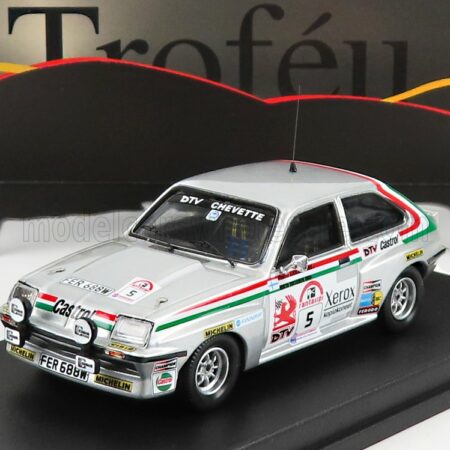 TROFEU 1/43 VAUXHALL | CHEVETTE HSR (night version) N 5 RALLY 1000 LAKES 1980 P.AIRIKKALA - R.VIRTANEN | SILVER