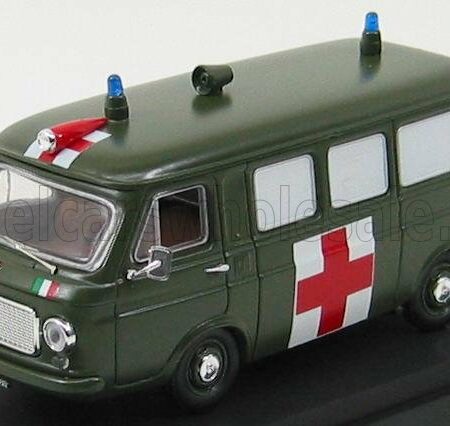 RIO-MODELS 1/43 FIAT | 238 AMBULANZA ESERCITO ITALIANO | MILITARY GREEN