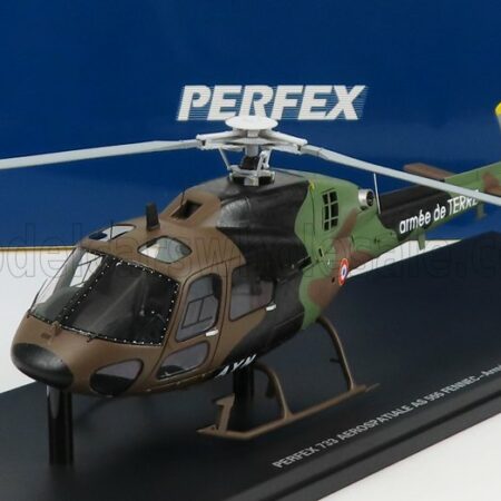PERFEX 1/43 AEROSPATIALE | AS 555 FENNEC HELICOPTER ARMEE DE TERRE 1990 | MILITARY CAMOUFLAGE