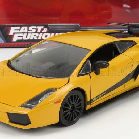 JADA 1/24 LAMBORGHINI | GALLARDO SUPERLEGGERA 2007 - FAST & FURIOUS | YELLOW