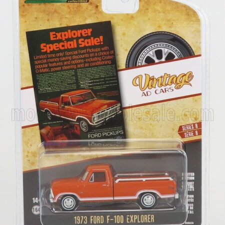 GREENLIGHT 1/64 FORD USA | F-100 PICK-UP EXPLORER 1973 | LIGHT BROWN